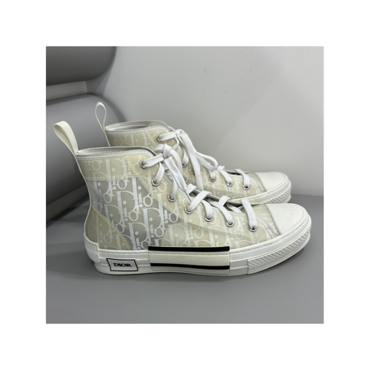 PRELOVED DIOR B23 HIGH TOP IN WHITE MESH