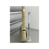 PRELOVED DIOR CARO ROPE BAG IN BEIGE PRELOVED DIOR CARO ROPE BAG IN BEIGE