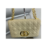 PRELOVED DIOR CARO ROPE BAG IN BEIGE PRELOVED DIOR CARO ROPE BAG IN BEIGE
