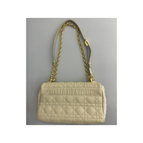 PRELOVED DIOR CARO ROPE BAG IN BEIGE PRELOVED DIOR CARO ROPE BAG IN BEIGE