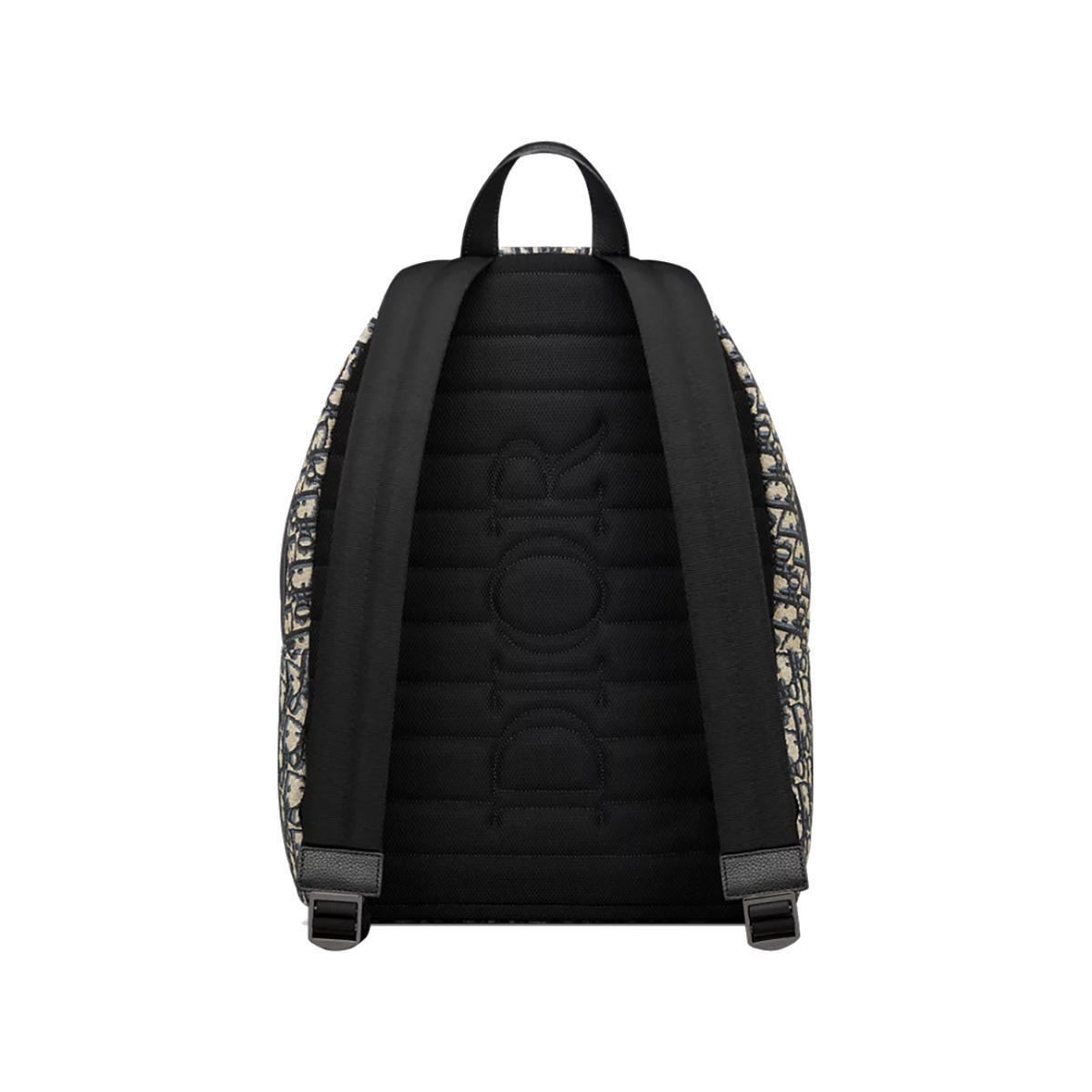 DIOR RIDER OBLIQUE JACUARD BACKPACK IN BEIGE AND BLACK DIOR RIDER OBLIQUE JACUARD BACKPACK IN BEIGE AND BLACK