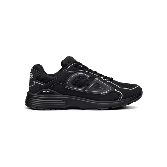 DIOR B30 MESH AND TECHNICAL FABRIC TRAINERS IN BLACK