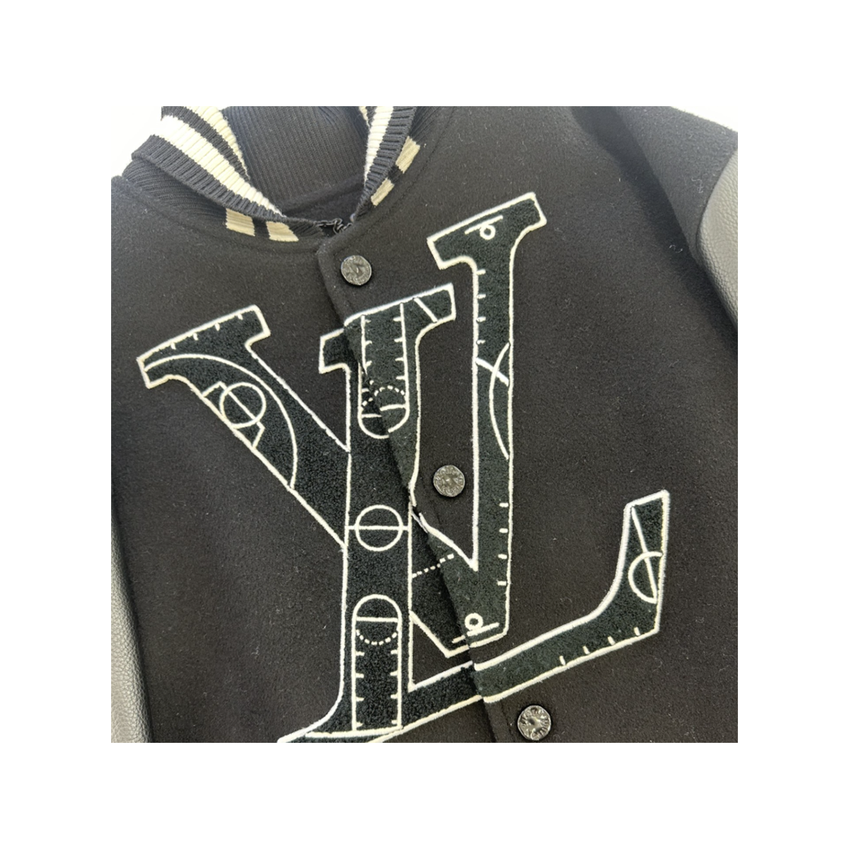 PRELOVED LOUIS VUITTON NBA BOMBER JACKET IN BLACK