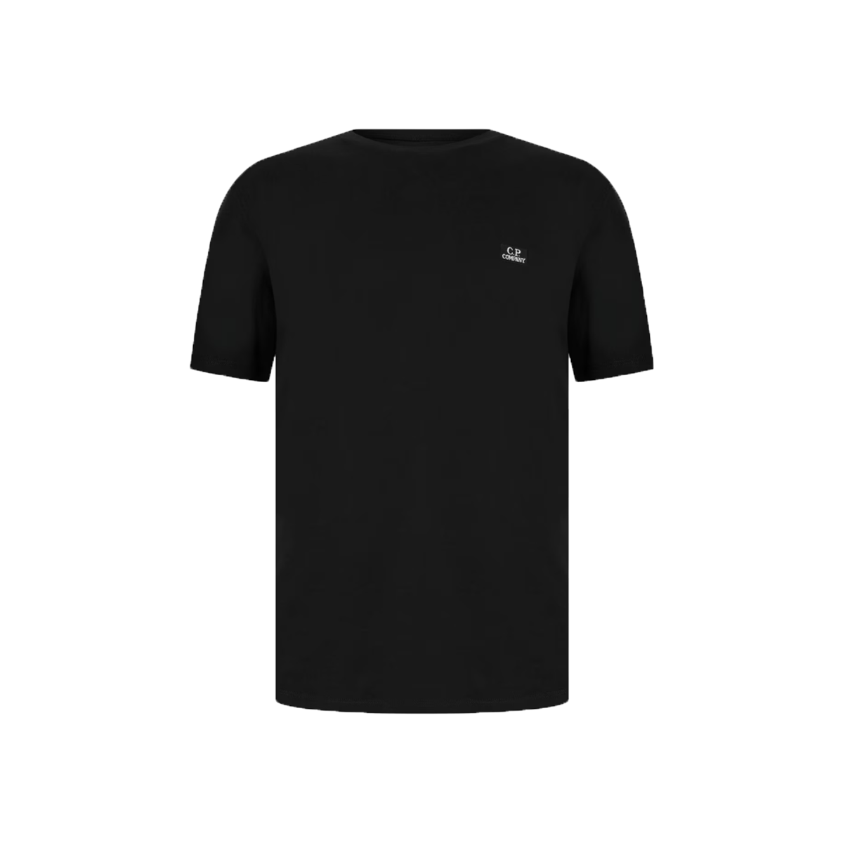 CP COMPANY BASIC MINI LOGO T-SHIRT IN BLACK