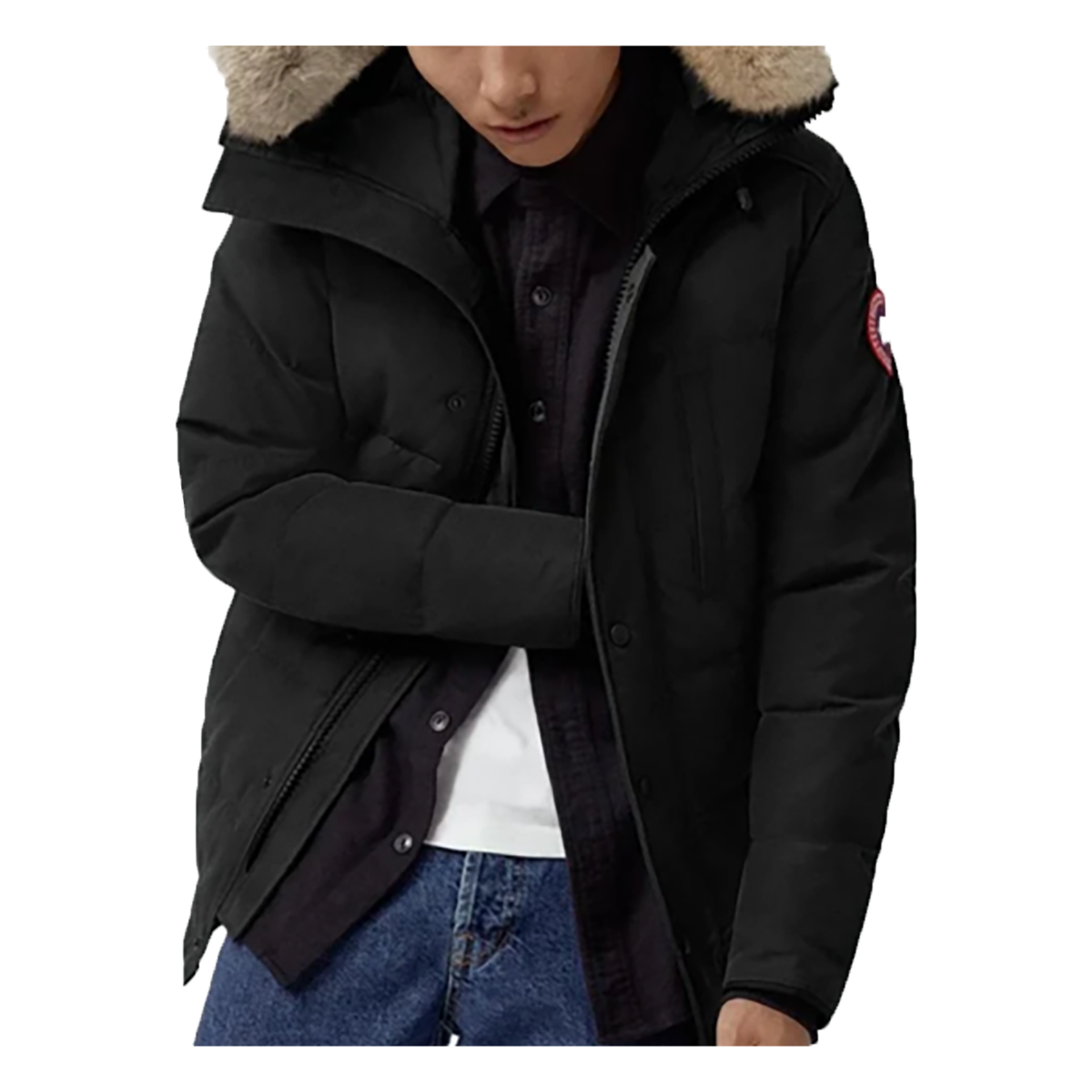 CANADA GOOSE CARSON PARKA IN BLACK