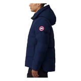 CANADA GOOSE MAC MILLAN PARKA ICONIC BADGE IN ATLANTIC NAVY