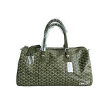 GOYARD KHAKI BOSTON 50 DUFFEL BAG