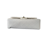 CHANEL BEIGE QUILTED CAVIAR SMALL FLAP BAG IN BEIGE