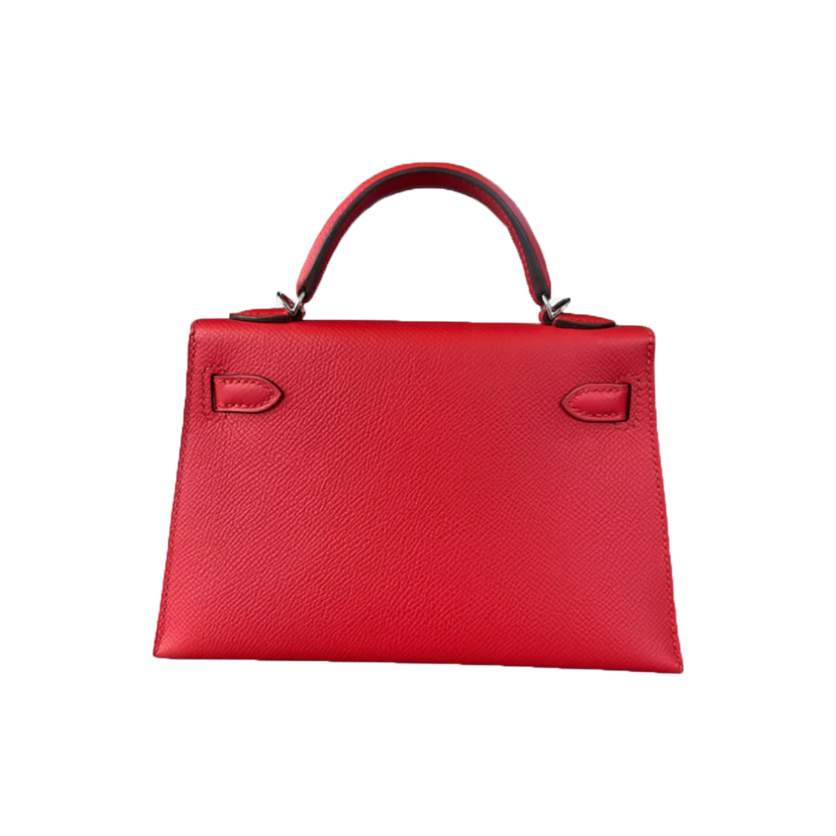 HERMES PALLADIUM HARDWEAR EPSOM MINI KELLY 20 IN ROSE