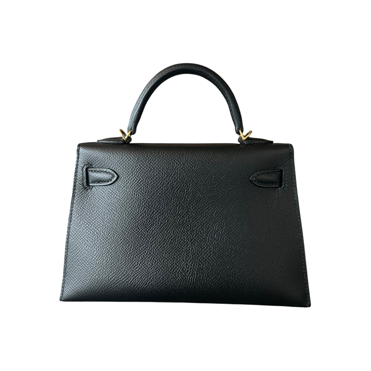 HERMES MINI KELLY 20 IN BLACK EPSOM