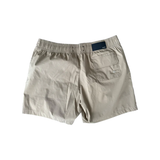 AMIRI CORE LOGO SWIM SHORTS IN TAN
