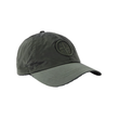 STONE ISLAND LOGO-APPLIQUED ECONYL® NYLON METAL CAP IN GREEN