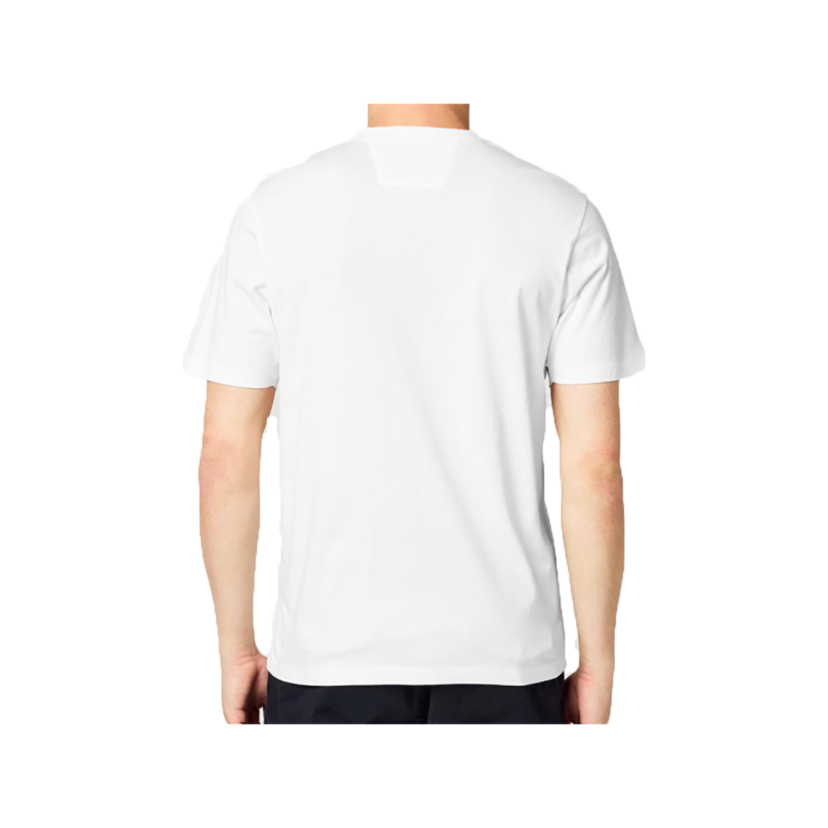 CP COMPANY BASIC MINI LOGO T-SHIRT IN WHITE