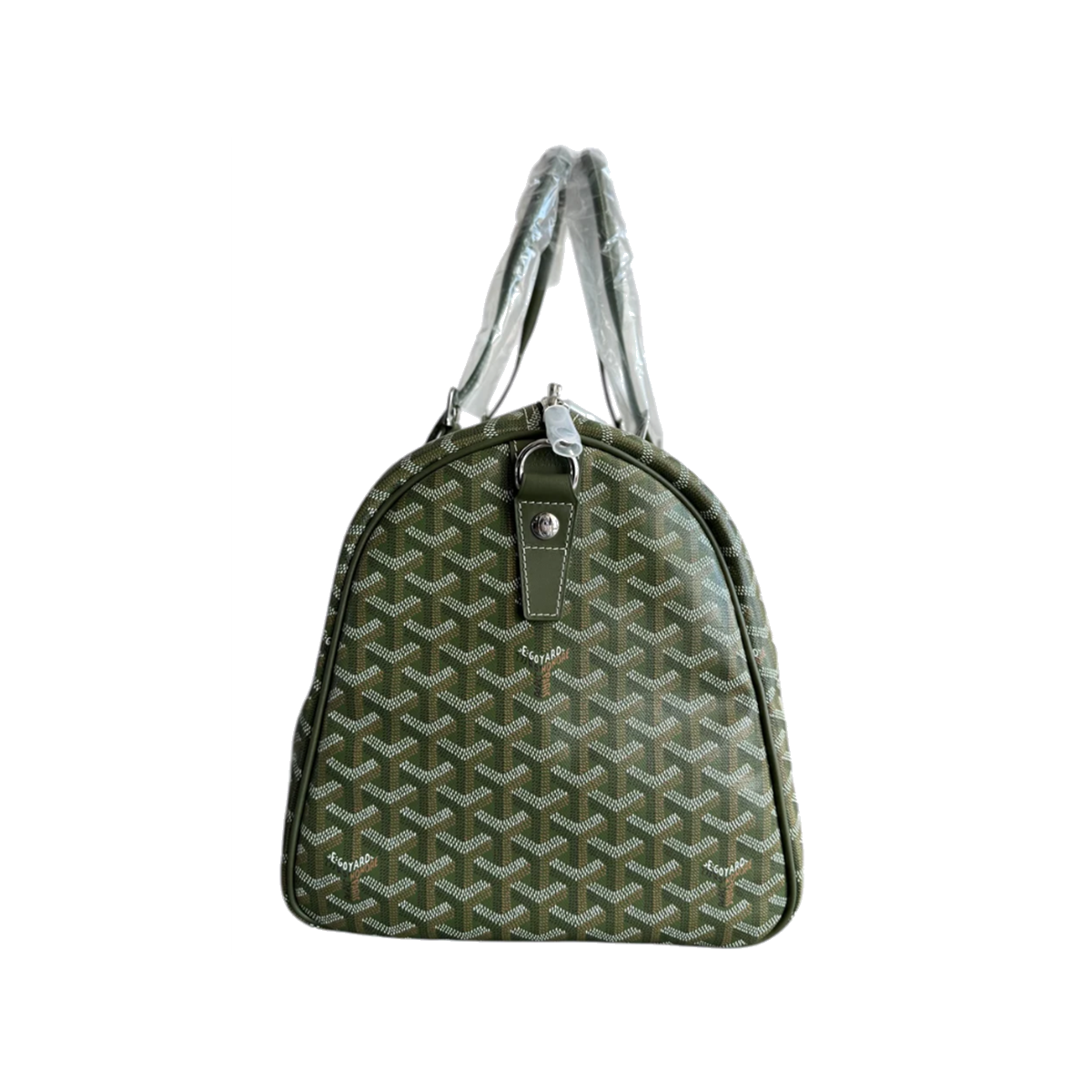 GOYARD KHAKI BOSTON 50 DUFFEL BAG