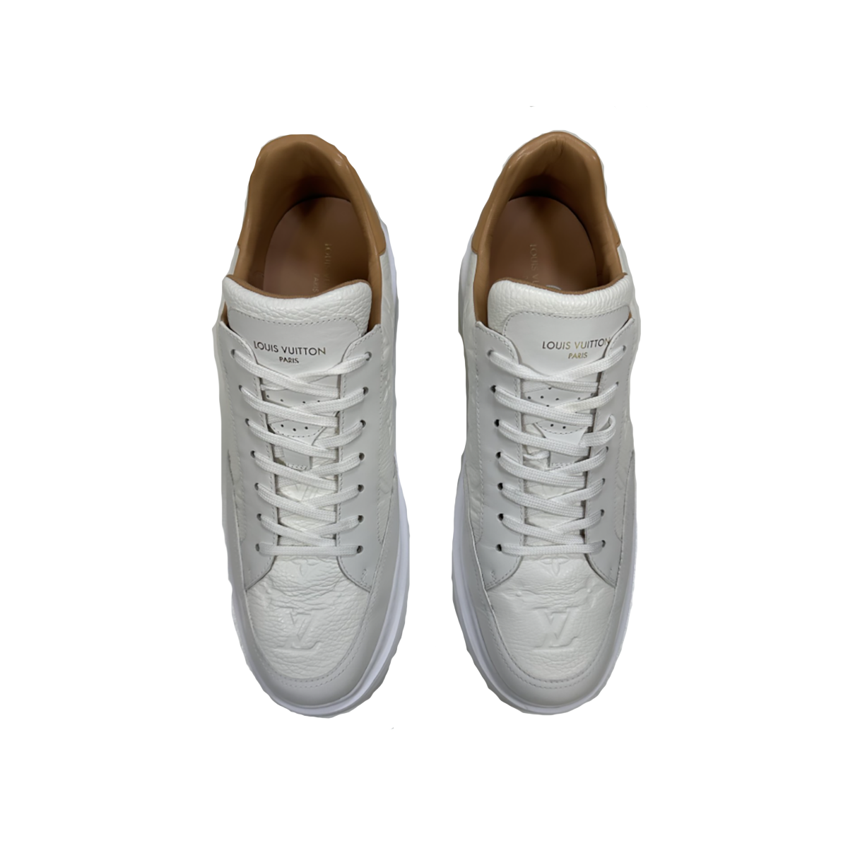 PRELOVED LOUIS VUITTON BEVERLY HILLS TRAINERS IN WHITE