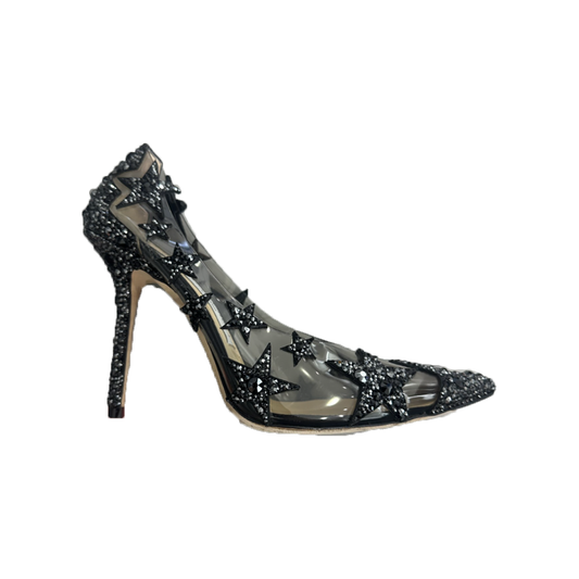 PRELOVED JIMMY CHOO LISHA 100 HEELS IN BLACK