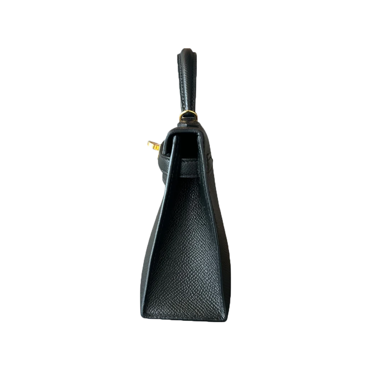 HERMES MINI KELLY 20 IN BLACK EPSOM