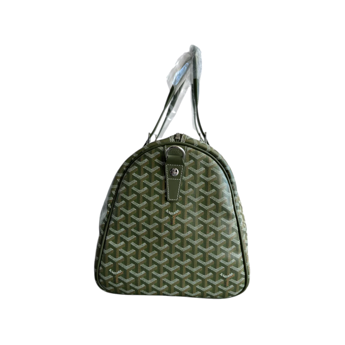 GOYARD KHAKI BOSTON 50 DUFFEL BAG