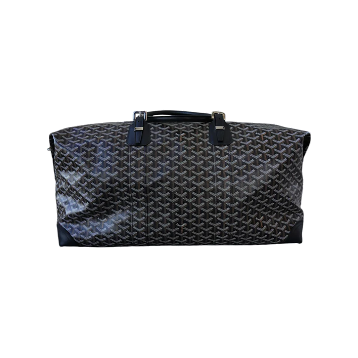 GOYARD BOEING 55 DUFFLE BAG IN BLACK