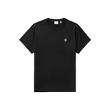 BURBERRY MINI LOGO-EMBROIDERED T-SHIRT IN BLACK