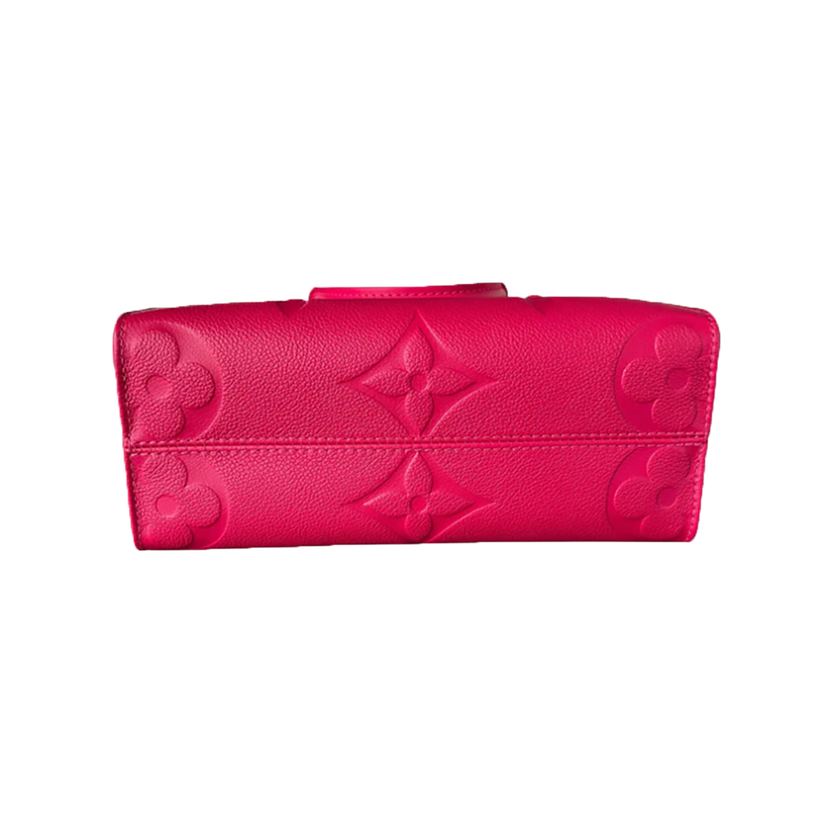 LOUIS VUITTON MONOGRAM EMPREINTE ON THE GO PM IN PINK