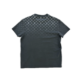PRELOVED LOUIS VUITTON GRADIENT LOGO T-SHIRT IN GREY