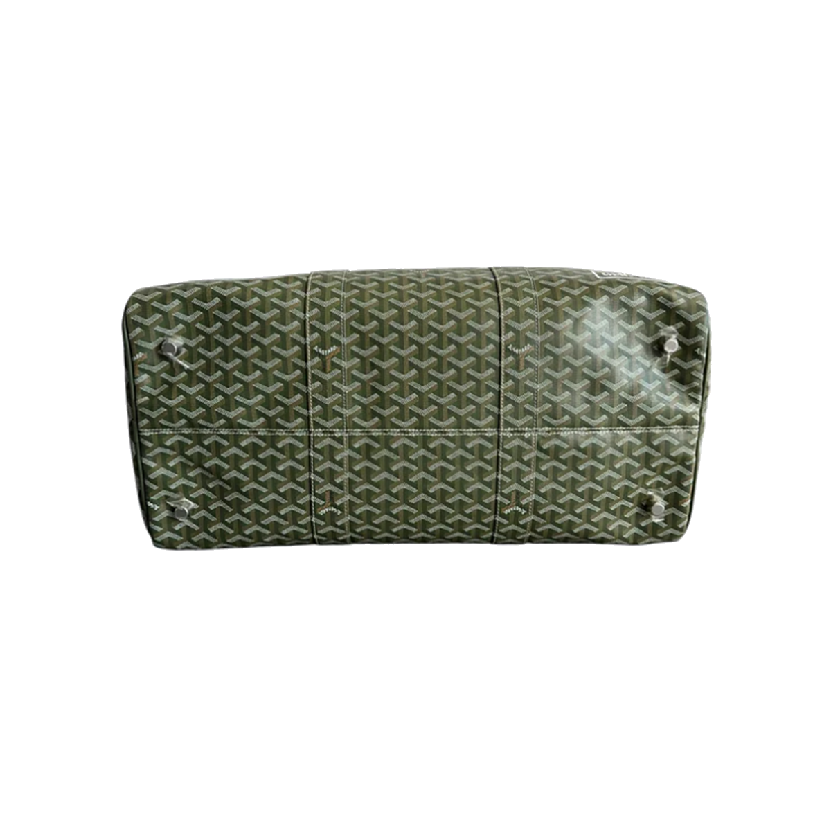 GOYARD KHAKI BOSTON 50 DUFFEL BAG