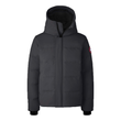 CANADA GOOSE MAC MILLAN PARKA ICONIC BADGE IN GRAPHITE