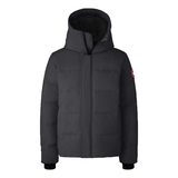 CANADA GOOSE MAC MILLAN PARKA ICONIC BADGE IN GRAPHITE