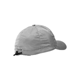 STONE ISLAND COMPASS BADGE NYLON CAP IN GRAY