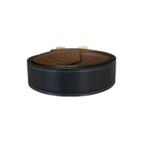 HERMES CONSTANCE REVERSIBLE BELT IN BLACK AND GOLD