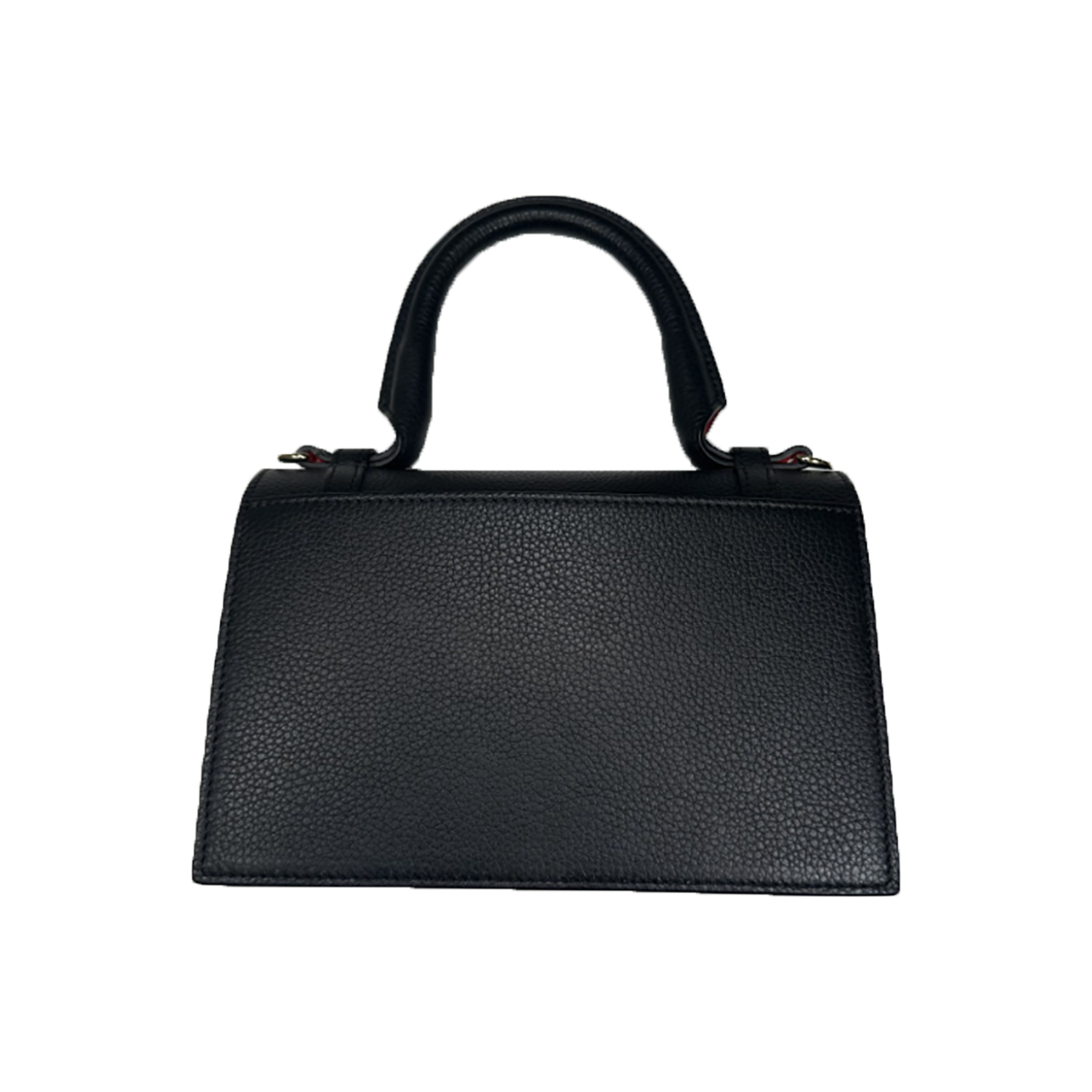 PRELOVED CHRISTIAN LOUBOUTIN ELISA TOP HANDLE BAG IN BLACK