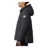 CANADA GOOSE MAC MILLAN PARKA ICONIC BADGE IN GRAPHITE