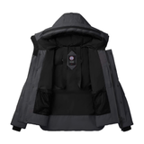 CANADA GOOSE MAC MILLAN PARKA ICONIC BADGE IN GRAPHITE