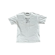 PRELOVED LOUIS VUITTON PENDANT LOGO T-SHIRT IN WHITE