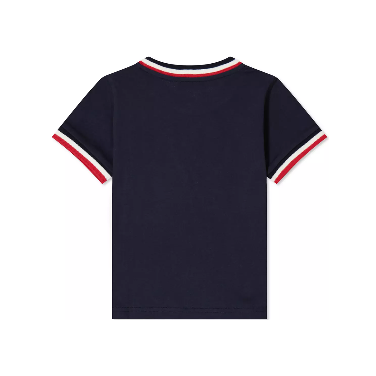 MONCLER LOGO T-SHIRT IN NAVY BLUE