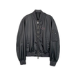 DIOR FLORAL PRINT LOGO BOMBER IN GREY