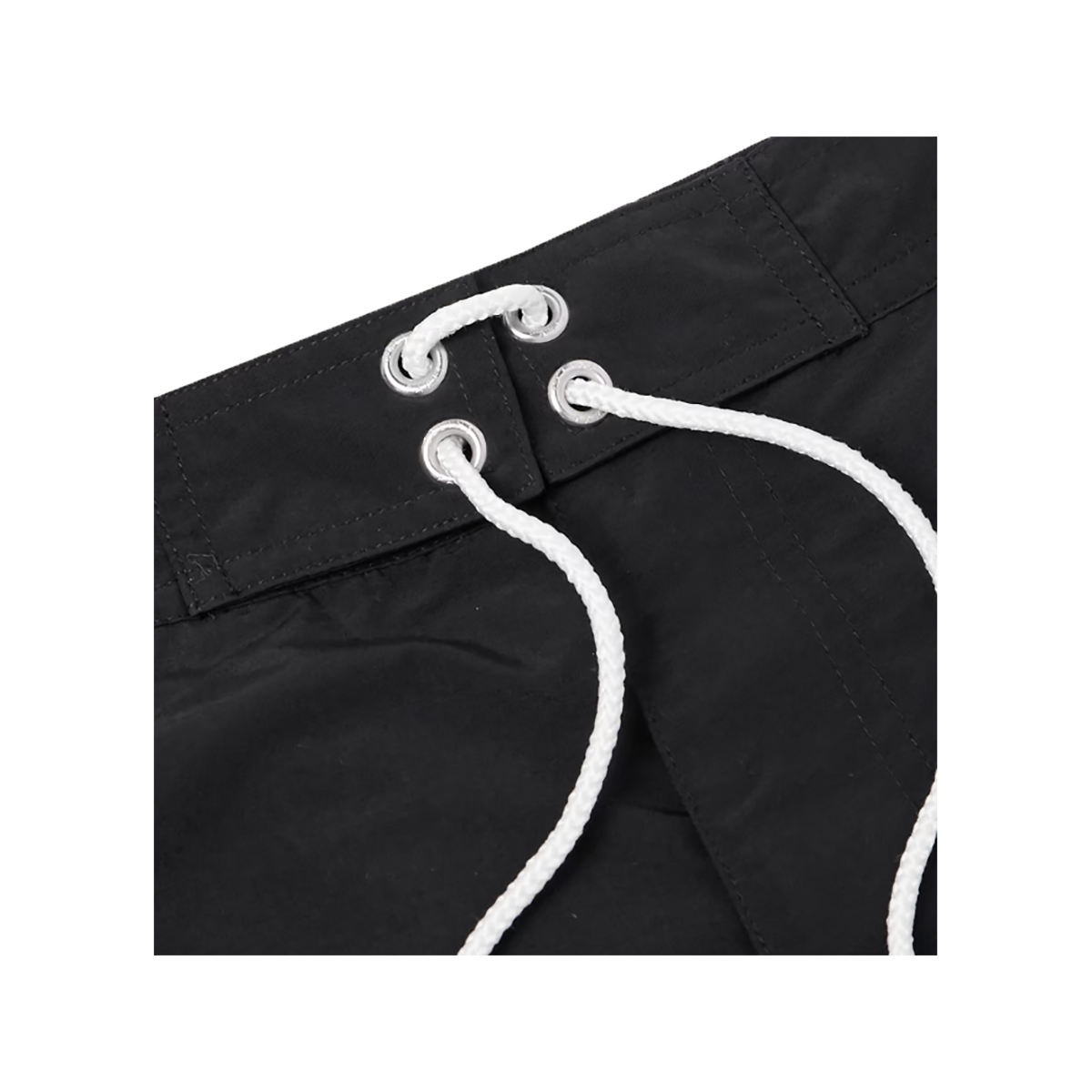 CELINE STRAIGHT-LEG SWIM SHORTS IN BLACK