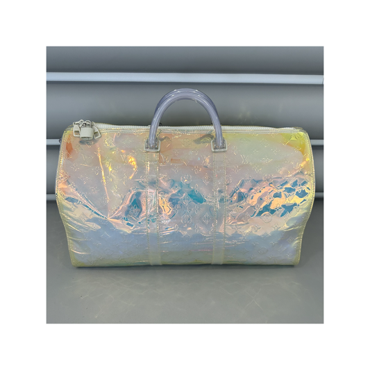 PRELOVED LOUIS VUITTON KEEPALL BANDOULIERE 50 IN IRIDESCENT