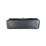 CHANEL BLACK CAVIAR QUILTED MEDIUM FLAP BAG