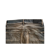 AMIRI DARK INDIGO PLAID PATCH MX1 JEANS