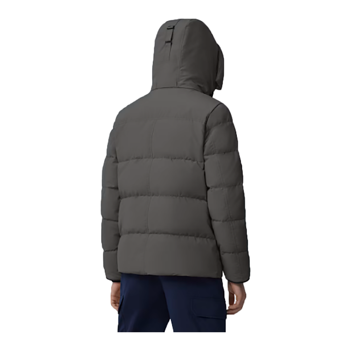 CANADA GOOSE WYNDHAM PARKA ICONIC BADGE IN GRAPHITE