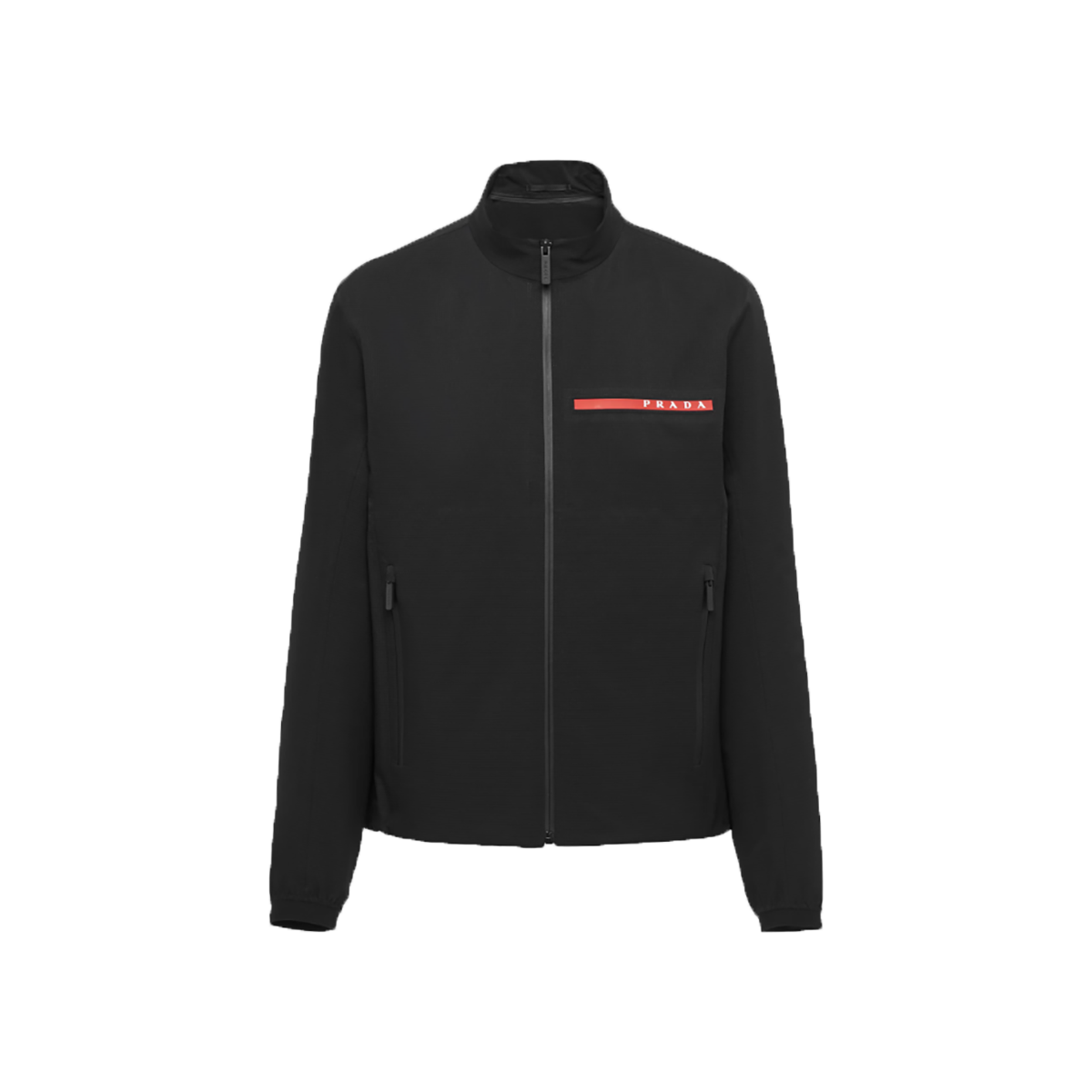 PRADA BLOUSON TECH JACKET IN BLACK