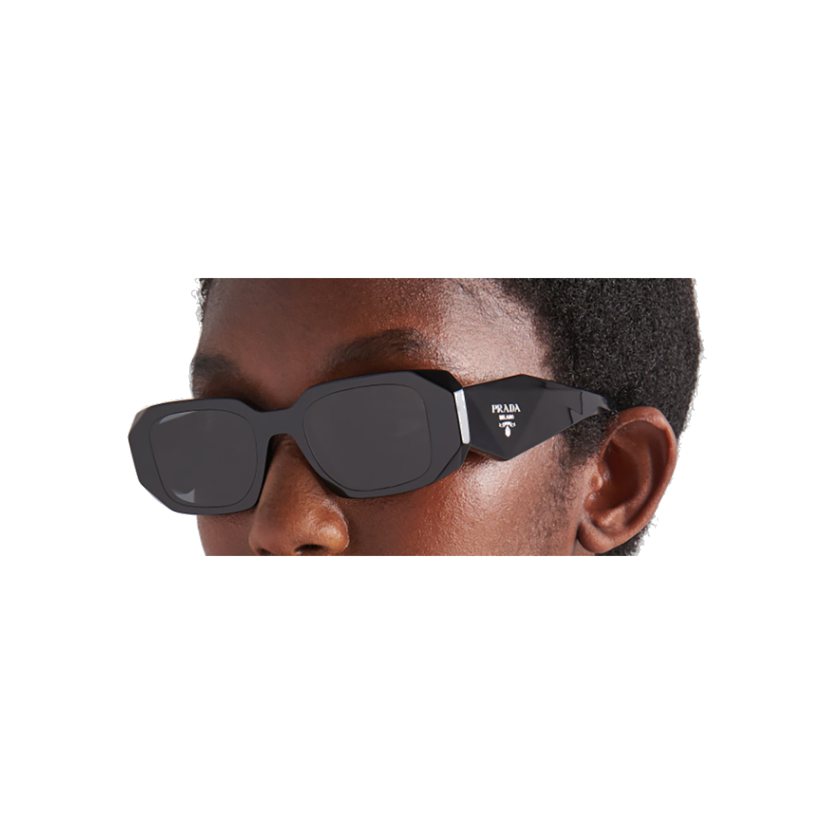PRADA SLATE GRAY LENSES PRADA SYMBOLE SUNGLASSES