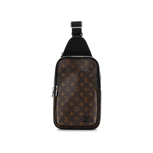 LOUIS VUITTON MONOGRAM AVENUE SLING IN BROWN