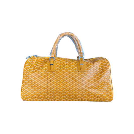 GOYARD BOSTON 50 DUFFLE BAG IN YELLOW