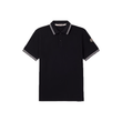 MONCLER SLIM-FIT LOGO COTTON POLO IN NAVY