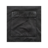 PRELOVED HERMES BLACK EMBROIDERED LOGO POCKET T-SHIRT IN BLACK