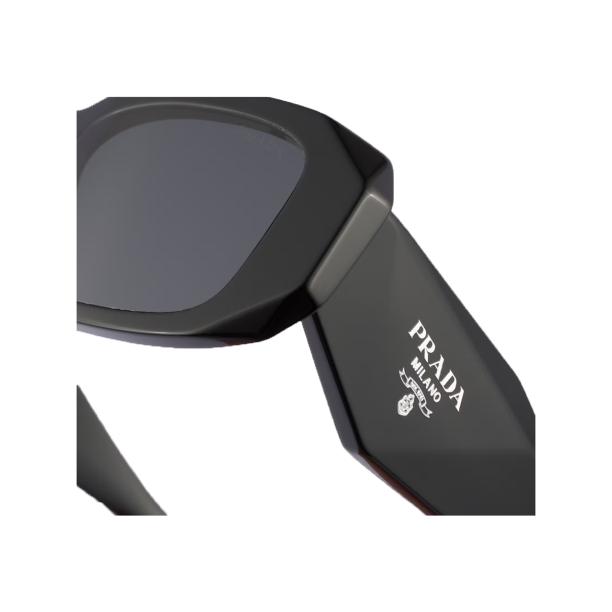 PRADA SLATE GRAY LENSES PRADA SYMBOLE SUNGLASSES