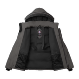 CANADA GOOSE WYNDHAM PARKA ICONIC BADGE IN GRAPHITE